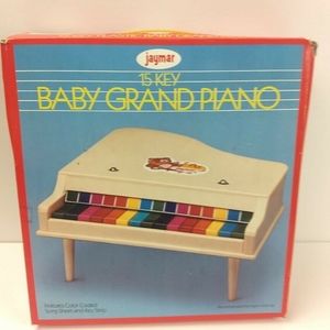 Vintage Jaymar Baby Grand Piano 15 Keys RARE!